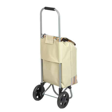 Тележка + сумка, до 15кг тм VETTA, полиэстер, 27х32х88см, 22л, колеса ЭВА d15см