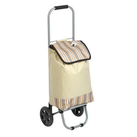 Тележка + сумка, до 15кг тм VETTA, полиэстер, 27х32х88см, 22л, колеса ЭВА d15см