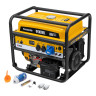 Генератор бензиновый PS-95EA-PRO, 9,5 кВт, 230 В, 40 л, разъем ATS, эл.старт Denzel