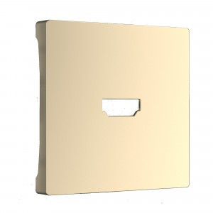 Werkel накладка для розетки HDMI СУ 1 мест. (шампань) W1196011 a050870
