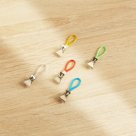 Держатели для полотенец тм VETTA, сталь Q195, ПВХ, нейлон, 5шт