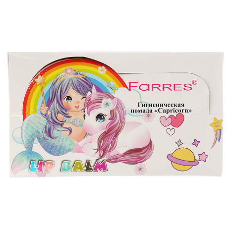 Гигиеническая помада "Capricorn (Единорог)" тм Farres 6 г