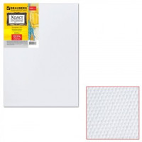 Холст грунт. на подрамнике BRAUBERG 24х30 см, 100% хлопок, крупное зерно, 190644