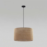 TK Lighting св-к подвесной 60 Вт 500х500х1100 пластик черный/коричневый Juta 6582 a059941