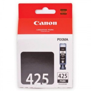 Картридж струйный CANON (PGI-425BK) Pixma MG5140/MG5240/MG6140/ MG8140, черный, ориг, ресурс 344стр.