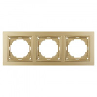 Nilson рамка 3 мест. THOR , золото 27150093