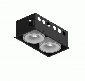 SWG/Lumker Карданный св-к COMBO-CRD2-WH, черно-белый, без источника света