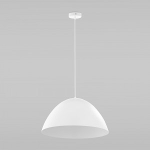 TK Lighting  св-к подвес. 1x60W 500х500х1750 пластик белый Faro 6003