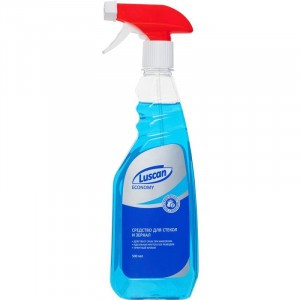 Средство д/стекол LUSCAN Economy 500мл тригер 966391