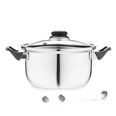 Кастрюля 4.9 л стеклянная крышка. Стрейтон 822-120