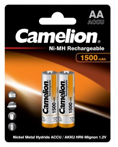 Ак-р Camelion R6 1500mAh Ni-MH BL2