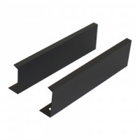 Ручка-профиль мебельная мет  128 A306-128  BL мат. черн. 2шт ( цена за пару (10,100) StahlBuro