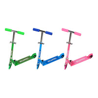 SILAPRO Самокат складной 2-х колес. (PVC d=90мм), металл, h75-71-67х58см, до 40кг