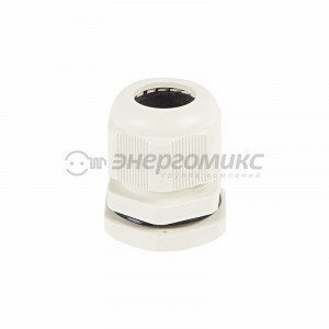 REXANT кабельный ввод MG-12 (7,6-4,6мм) серый цена за шт (50!), 07-8112