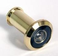 АЛЛЮР ГДШ-2 БШт 35-50мм d=16мм золото Глазок дверной  (600,12)