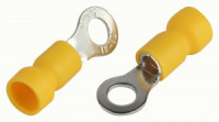 ЭРА наконечник кольцевой изол. НКИ 2,5-6 мм2 d5мм желтый   (уп.10шт, цена за уп ) 63258
