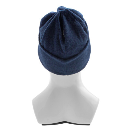 Шапка с отворотом из флиса для взрослых, размер 58-59, синяя Сибртех