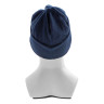 Шапка с отворотом из флиса для взрослых, размер 58-59, синяя Сибртех