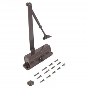 NOTEDO Доводчик дверной DC-100 легкий характер BROWN  до 120кг (10)