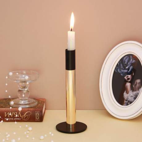 Подсвечник, 8х20,5 см, металл, арт.87