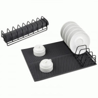 Сушилка д/посуды IDEA, 43*33см, 8 секций 109743 Рыжий кот