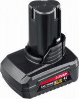 ЗУБР батарея аккумуляторная С1-12, 12В, 4.0Ач, АКБ-С1-12-4