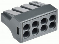 GENERICA клемма СМК 773-308 с пастой 8х2,5мм2, 24А (уп.50шт, цена за шт) UKZ11-308-050-G