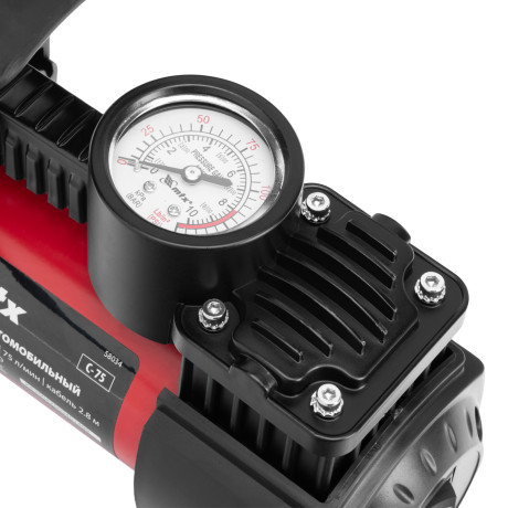 Компрессор автомобильный C-75, 12 В, 10 атм., 75 л/мин MTX