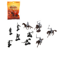 ИГРОЛЕНД Набор солдатиков "Битва" 14шт., PVC, PP, 24х16х2см