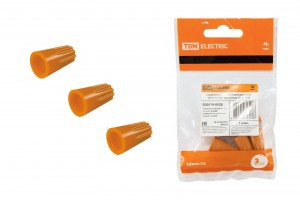 TDM зажим соединительный изолир. СИЗ-3 5,5 мм2 оранжевый (уп.5шт, цена за уп) SQ0519-0028