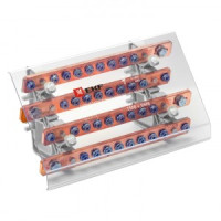 EKF Шинный распред. блок (кросс-модуль) ШРБ-400 plc-shrb-400