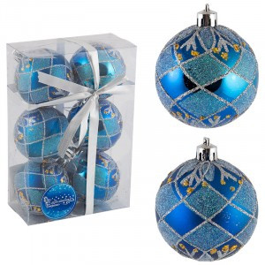 Набор шаров PBD6-6-882-B, 6 шт., 6 см Волшебная страна