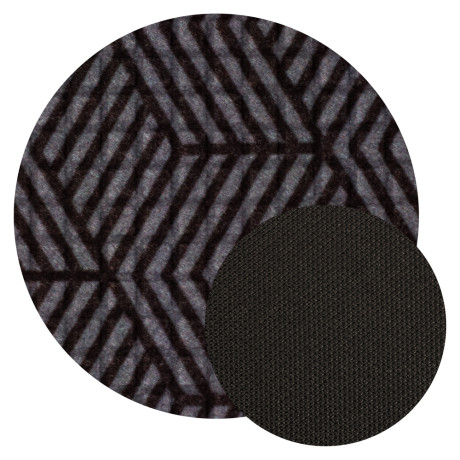 VETTA Коврик придверный, резиновый с ворсом полиэстер, 40x60см, 4 дизайна, арт.1