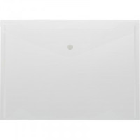 Папка конверт А4 (10шт/уп, цена за уп) с кнопкой бесцв. КНК180 Россия 727930