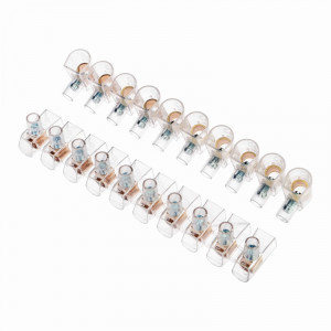 REXANT зажим винтовой изолированный концевой КЗВИ 10х10мм2, 57А (10шт, цена за шт) 07-5710