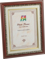 Фоторамка FA пластик &quot;Гардины&quot; бордо 15х21 9017