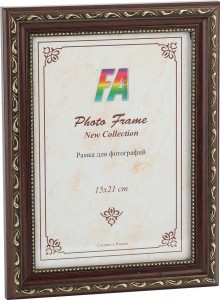 Фоторамка FA пластик "Майолика баклажан" бордо 21х30 1197