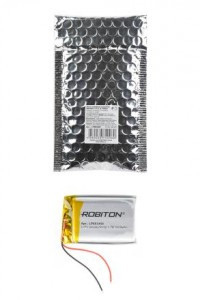 Ак-р Robiton Li-Po LP883450 3.7В 1600мАч PK1, 15753