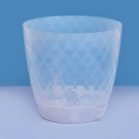 Горшок "Румба" 1,5 л прозрачный Пласт Авеню