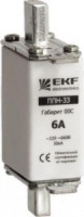 EKF Плавкая вставка ППН-33 100/25А габарит 00С fus-33/100/25