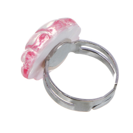 Набор детских колец BY Русские супергерои 6 шт, пластик, металл, р-р универсальный, 2 дизайна