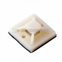 REXANT площадка самоклеющаяся 20х20мм 10 шт. белая, цена за уп.10шт.  (10!) 07-2020-1