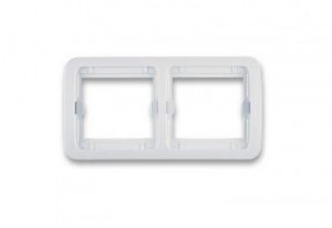 Makel Mimoza рамка СУ 2 мест. бел. (горизонт.) 22012