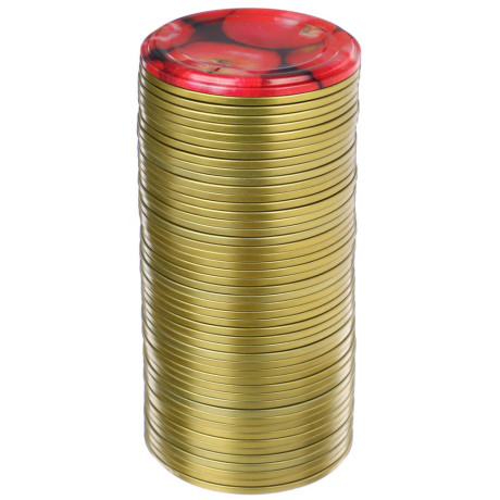 Крышка металлическая для консервирования СКО 50шт