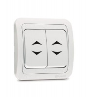 Makel Mimoza выкл. СУ 2 кл. бел. (проходной) 12026