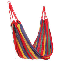 РУССО ТУРИСТО Гамак 200х80см, хлопок, полиэстер, полосатый, до 100кг