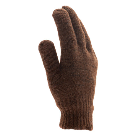 Перчатки трикотажные, двойные, верблюжья и овечья шерсть, ПВХ покрытие, Сибртех