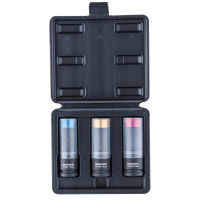 Набор головок ударных шестигранных для колесных дисков 17, 19, 21 мм, 1/2&quot;, 3 предмета Gross