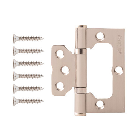 Петля AVERS 75х63-B2-NIS БЕЗ врезки 2подшипника (мат.никель)  \2 (12/96)