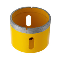 Сверло алмазное по керамограниту, 75 мм, мокрая резка, М14 Denzel